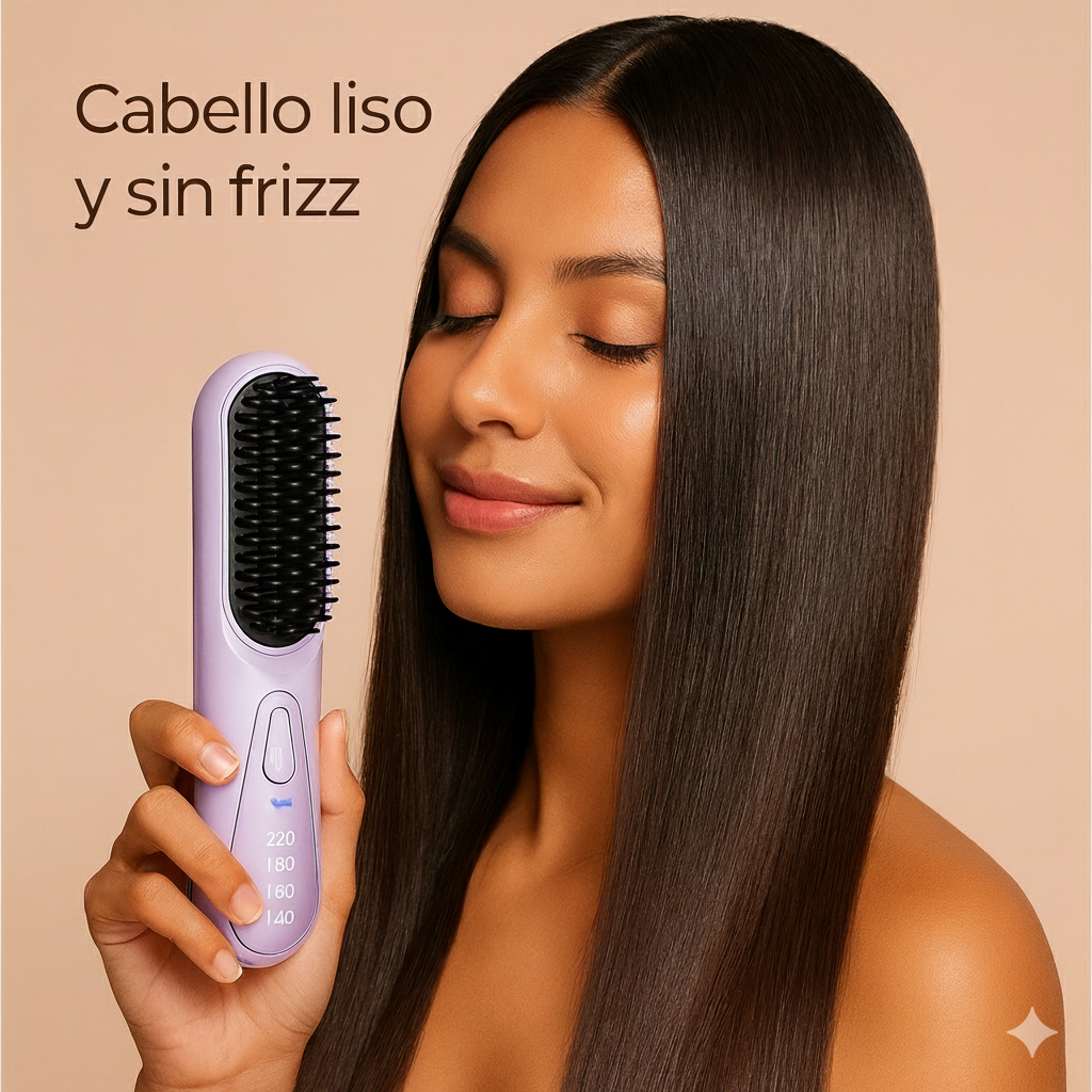 Cepillo Alisador Anti Frizz - Styler Pro