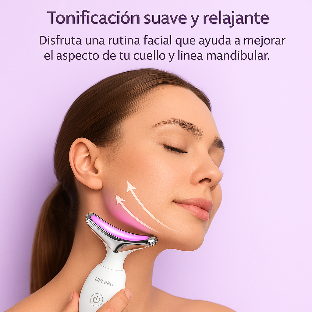 Masajeador Facial con Tecnologia LED